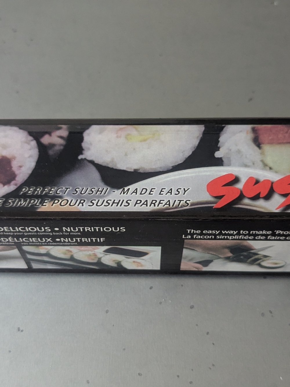 Sushi Perfect Sushi Maker Tray - White